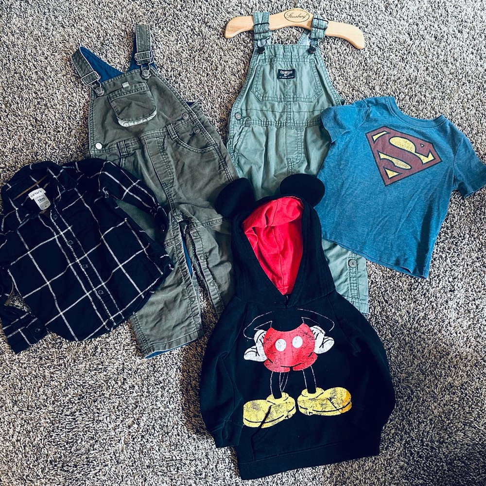 Baby boy bundle clothing 12-24 months